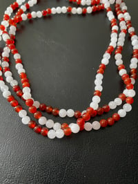Image 2 of Red Beaded Necklace