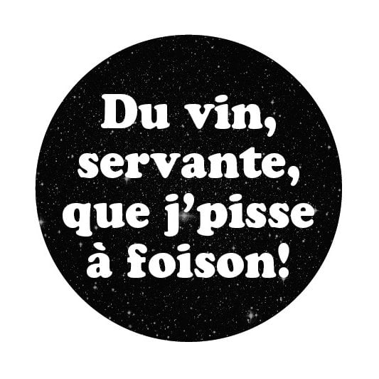 Image of badge les visiteurs - servante