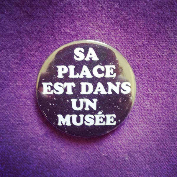 Image of badge indiana jones - musée