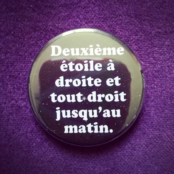 Image of badge peter pan - deuxième étoile