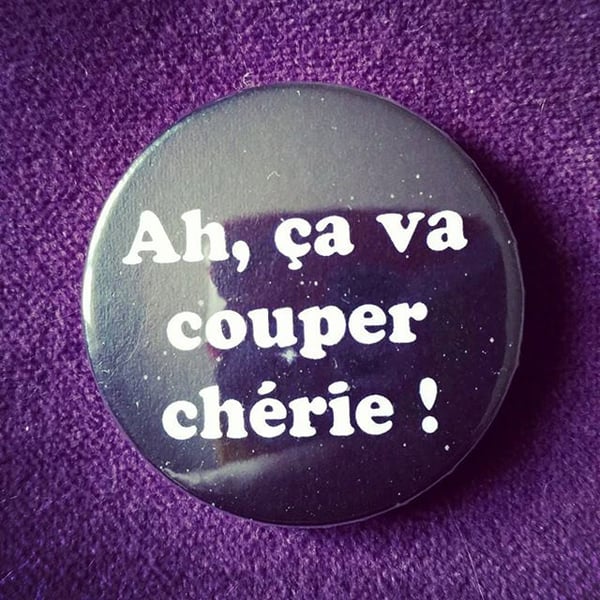 Image of badge la cité de la peur - ça va couper