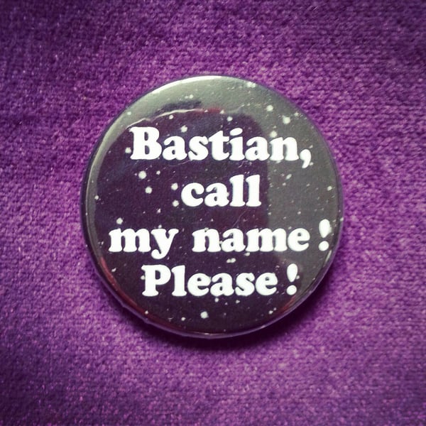 Image of badge l'histoire sans fin - the neverending story - bastian