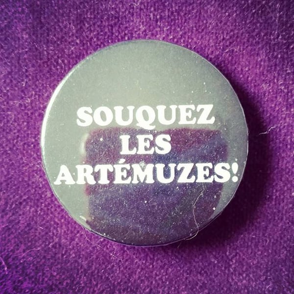 Image of badge astérix mission cléopâtre - souquez