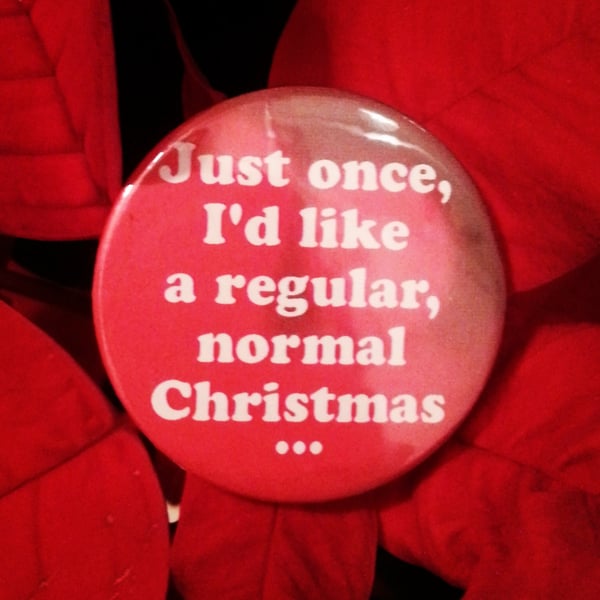 Image of badge piège de cristal - die hard - normal christmas