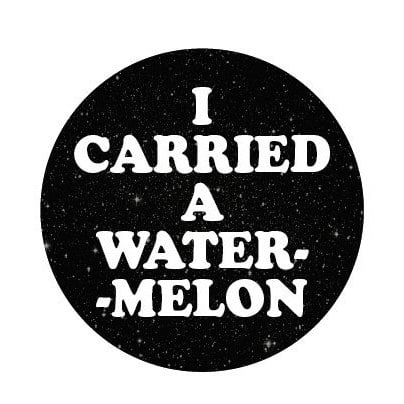 Image of badge dirty dancing - watermelon