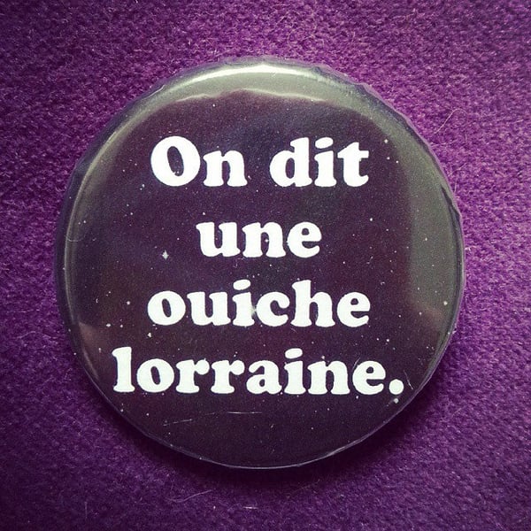 Image of badge la classe américaine - ouiche