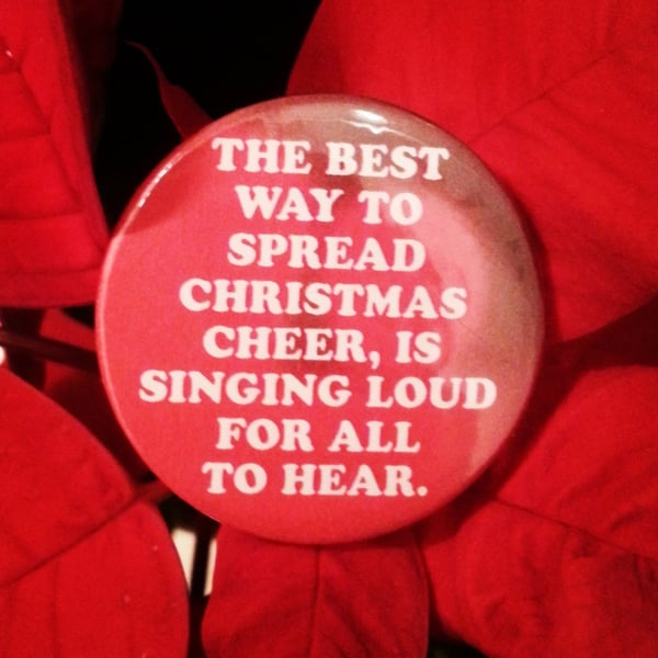 Image of badge elfe - elf - spread christmas