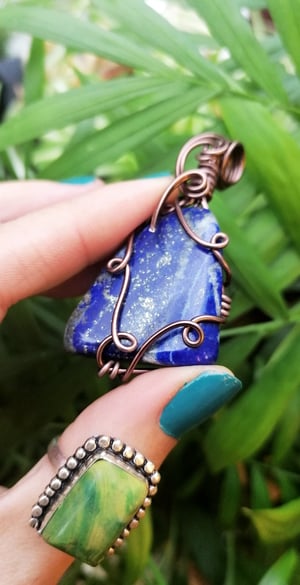 Image of Lapis Lazuli necklace 