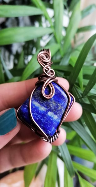Image of Lapis Lazuli necklace 