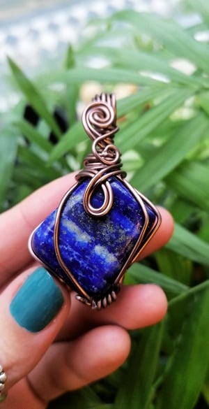 Image of Lapis Lazuli necklace 