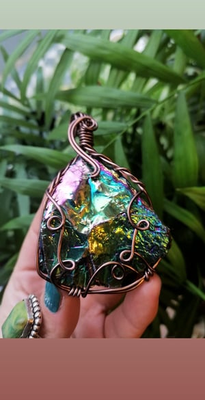 Image of Rainbow hematite bronze