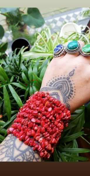 Image of Red Jasper Bracelet