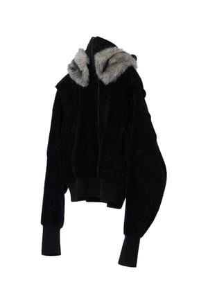 Image of EQUALNEAR - Phantom Zip Hoodie (Black)