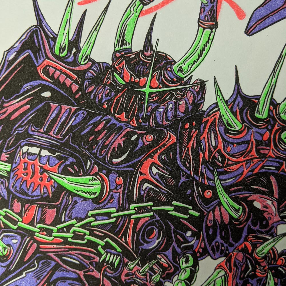 Image of CONFLICT - Riso Print