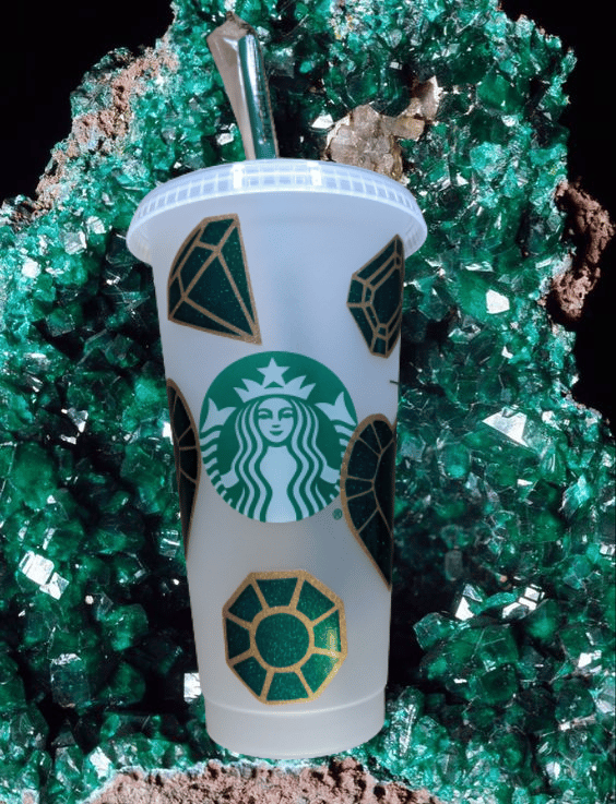 Image of Emerald Birthstone Starbucks Cup