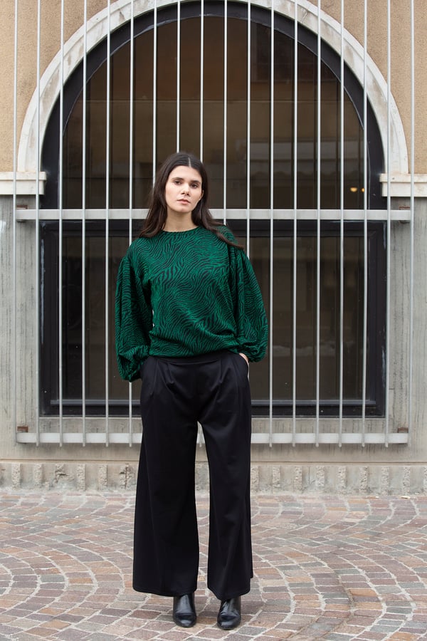 Image of Blusa Lurex Verde