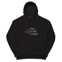 Image 1 of Top Of My Lungs - Deluxe Pullover Hoodie