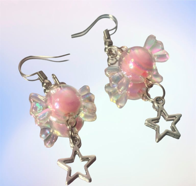 Candy Sweet Star Earrings 