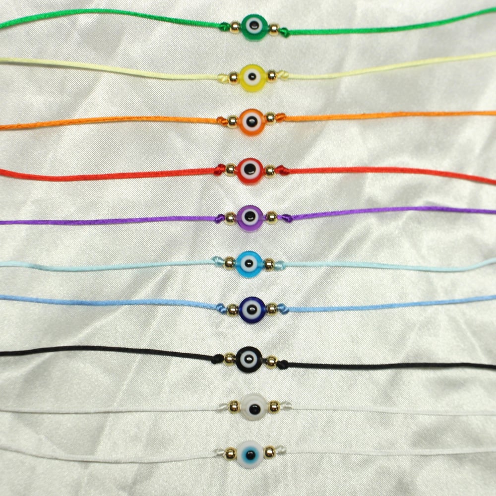 Simple Evil Eye Bracelets