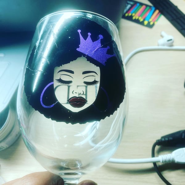 Image of Custom wine Glasses