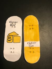 Paper Fingerboard- “Chatter BOX” Deck