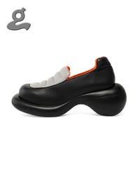 Image 2 of Grey/Black Platform Shoes 