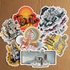  Stick to Reggae (Pack of 7 stickers)