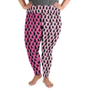 Image 4 of TWO TONE KITTIES All-Over Print Plus Size Leggings