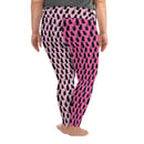 Image 3 of TWO TONE KITTIES All-Over Print Plus Size Leggings