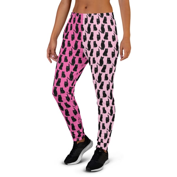 Image of TWO TONE KITTY CAT Joggers