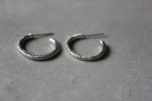 Image of Textured Hoops