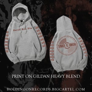 Image of Whispers : Narok Bon Din Album Hoodies (Pre-Order)