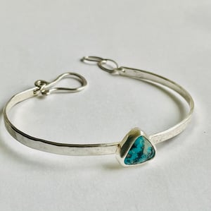 Image of Sterling silver and Turquoise bracelet