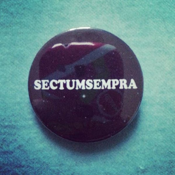 Image of badge harry potter - sectumsempra