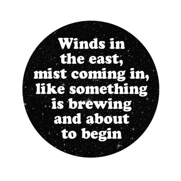 Image of badge mary poppins - winds in the east