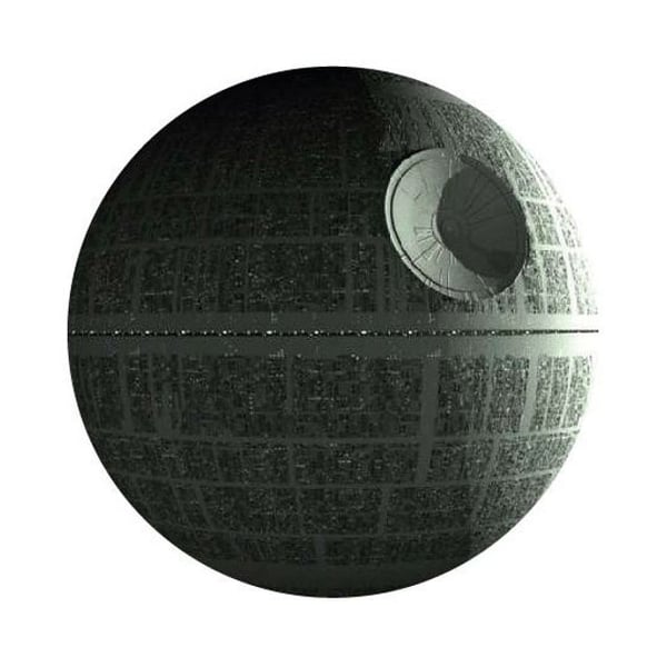 Image of badge star wars - death star