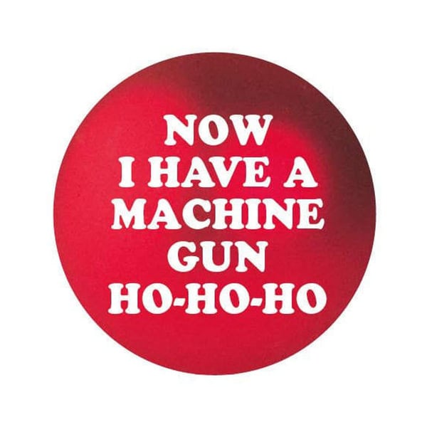 Image of badge piège de cristal - die hard - machine gun