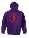 Greasetrap Records - Purple Hoodie (Purple Logo)