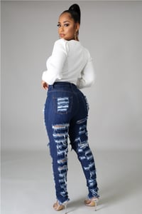 Image 2 of Dark nicola jeans