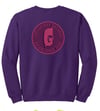 Greasetrap Records - Purple Crewneck (Purple Logo)
