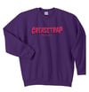 Greasetrap Records - Purple Crewneck (Purple Logo)