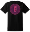 Greasetrap Records - Black Tee (Purple Logo)