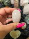 Rose Quartz Puffy Heart
