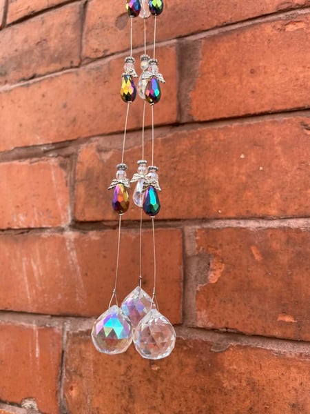 Image of Angel protection suncatcher 