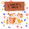 Tiger Snacks: Sticker Pack