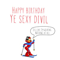 Stupid Sexy Flanders Birthday Card 