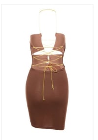 Image 3 of Lace Up Kim Dress