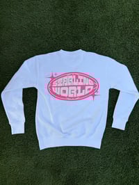 Image 2 of Starline World (White-Pink) CREWNECK