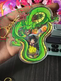 Image 1 of Young Goku shaker keychain 