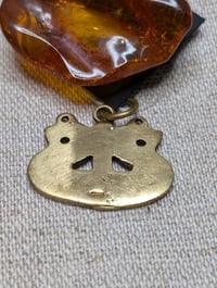 Image 3 of Bronze Viking Longship Pendant 